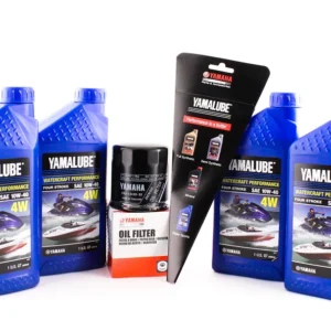 Yamaha LUB-10W40-WV-12 - 69J-13440-04-00 - Oil Change Kit - Yamalube Boat PWC Waverunner Watercraft - II FX HO SHO SVHO FZR FZS VX VXR VXS 190 212 242 AR190 AR192